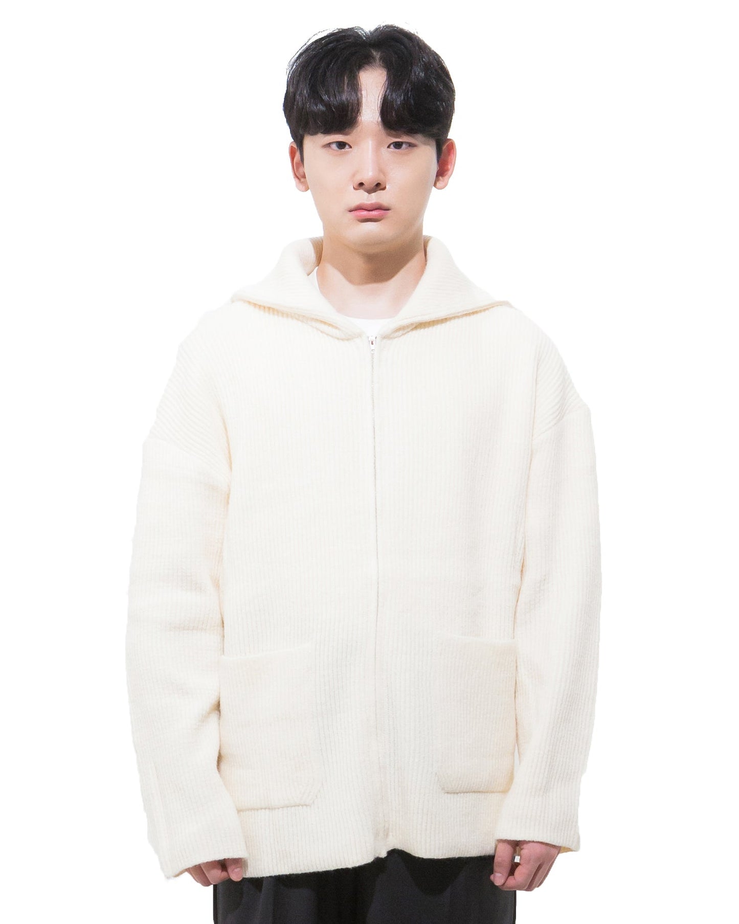 【즉납】Longneck Drivers Knit-WHITE 