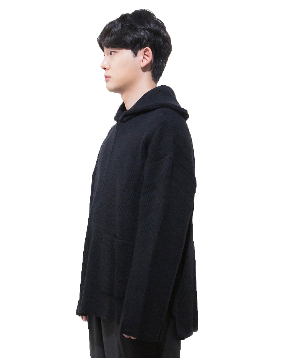 【즉납】Longneck Drivers Knit-BLACK 