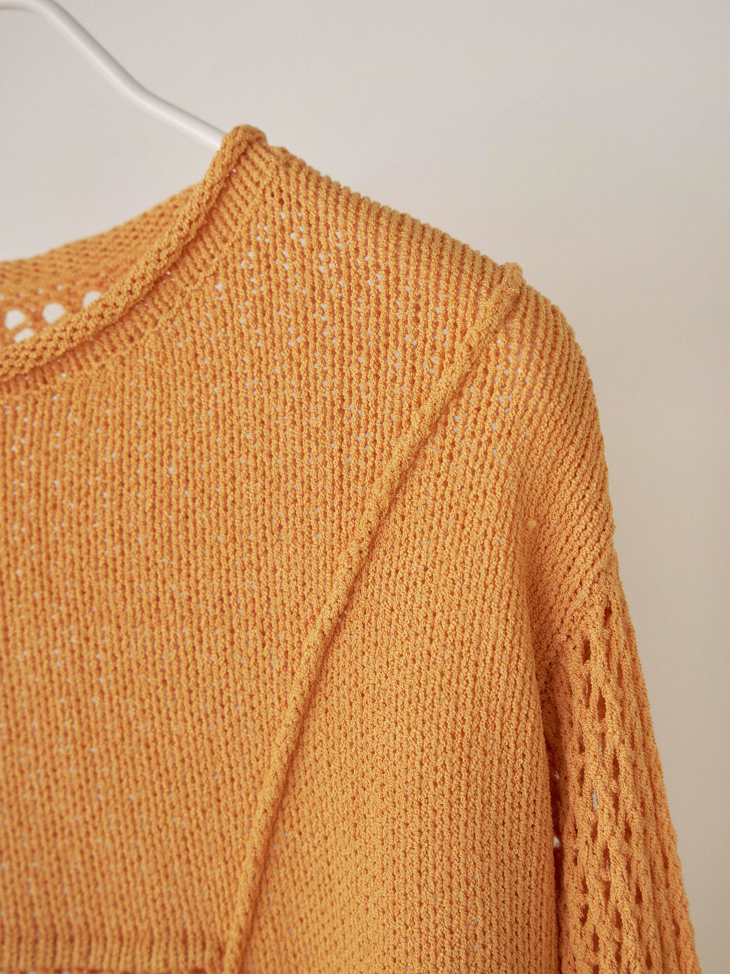 Summer Block Pullover - Orange