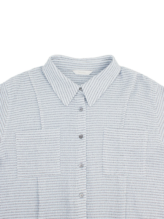 Textured Stripe Shirt