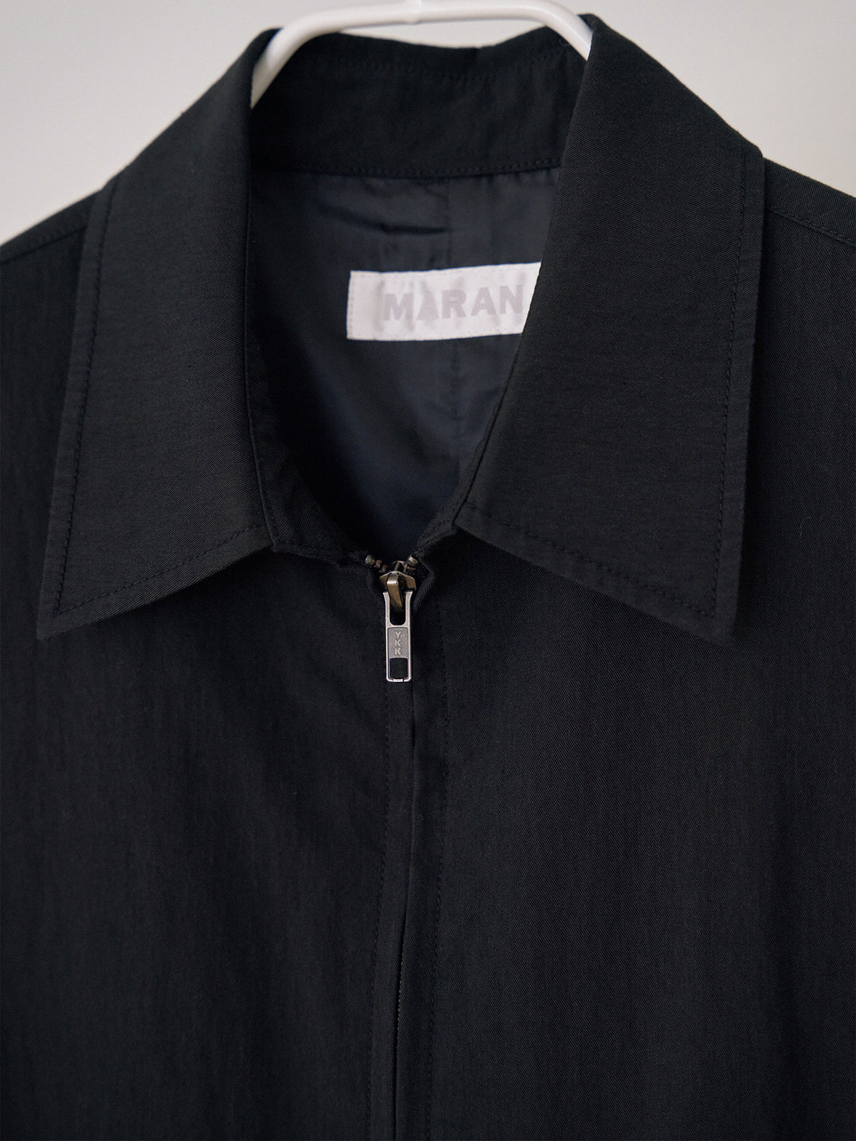 Washed Gabardine Blouson - Black 11