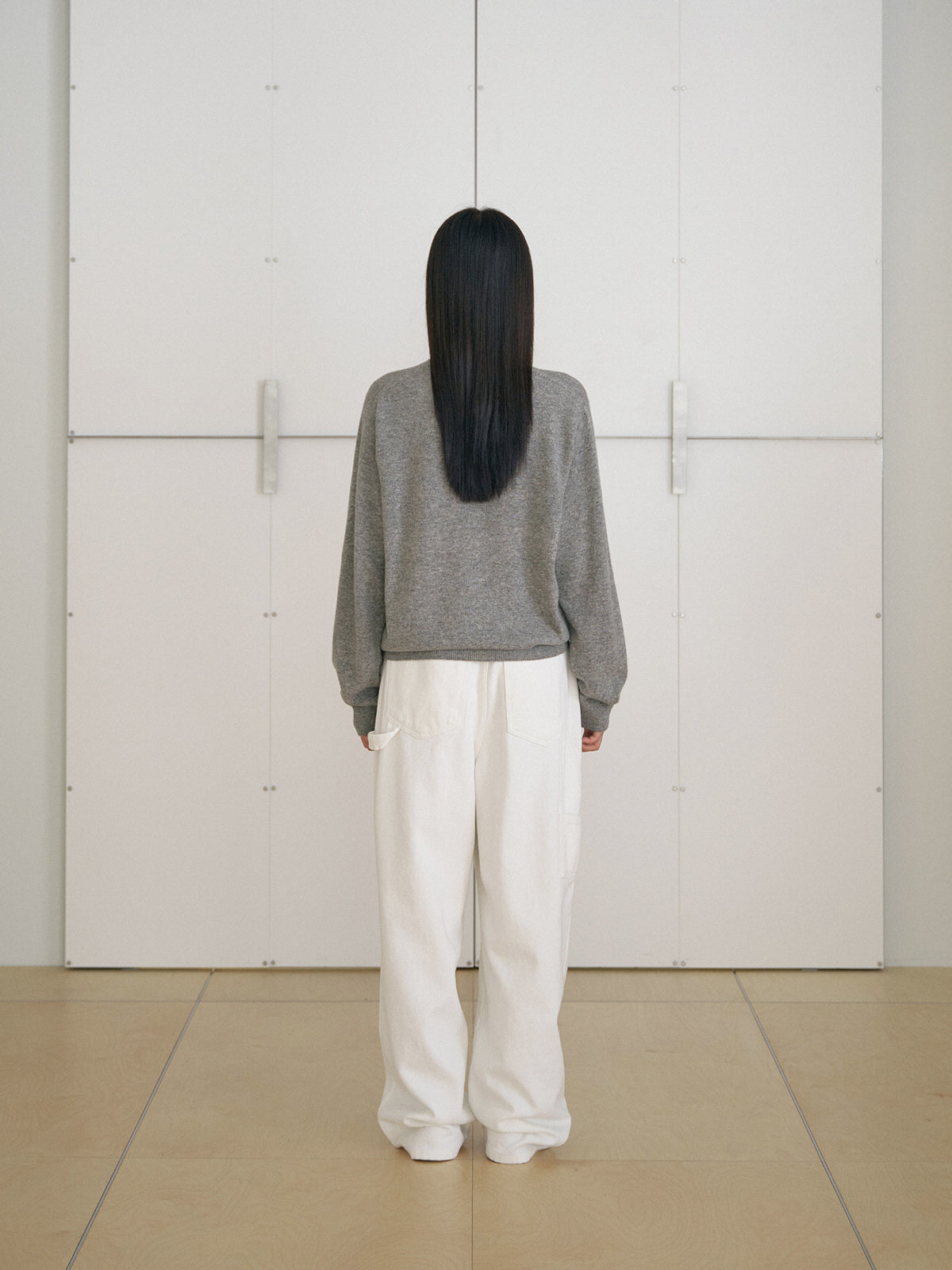 MARAN Cashmere Round Pullover - Gray 商品画像14/19