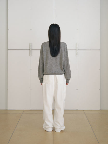 MARAN Cashmere Round Pullover - Gray 商品画像14/19