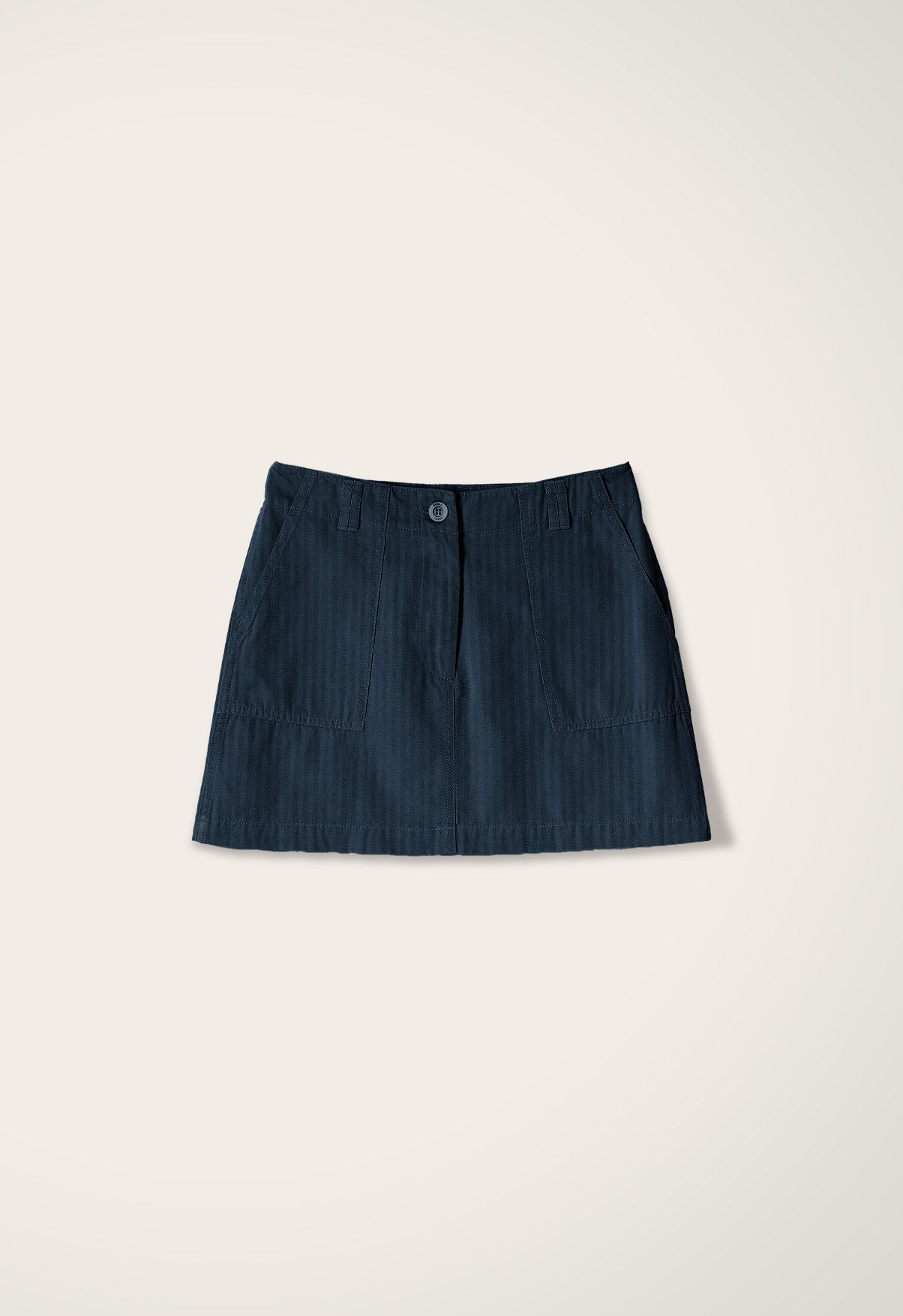 Buttoner Mini Skirt NAVY