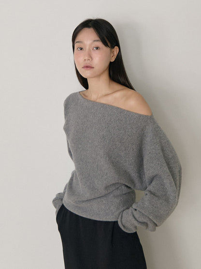 MARAN Flow Boat Neck Pullover - Gray 商品画像17/21