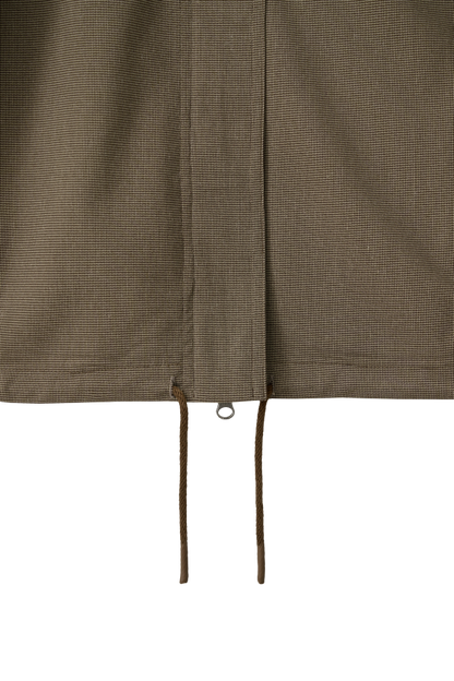 Orb Sleeve Wind Jacket - Brown, Gray
