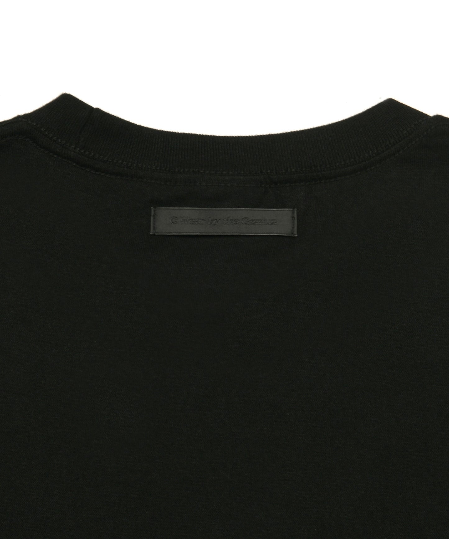 【C Wear シーウエア】Men's Crop Long Sleeve T-Shirt Black