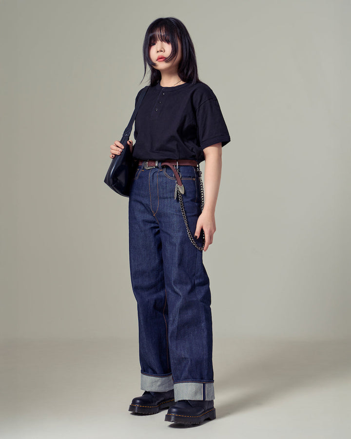 LOT.214 SELVEDGE PANTS -INDIGO