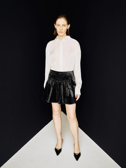 [ARIK.] [24SS] ALMACH oversized shirt Ivory