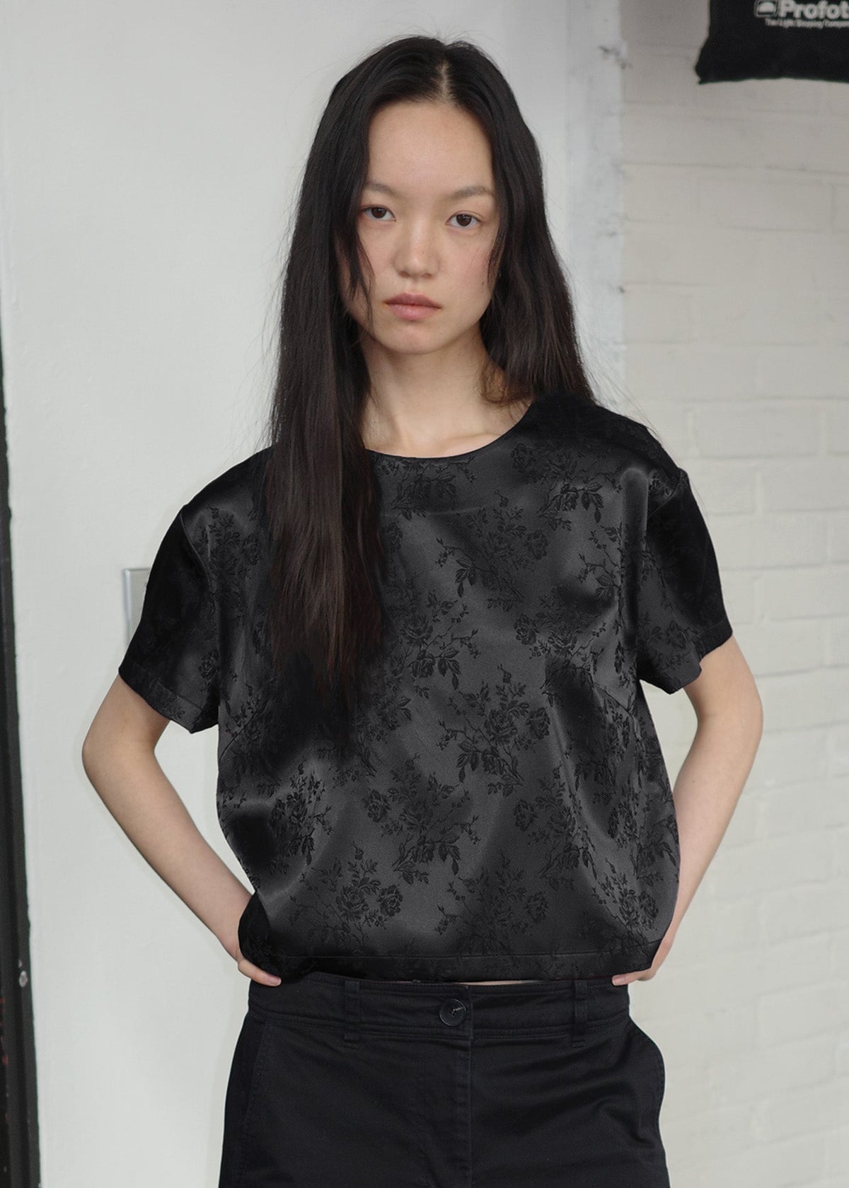 JACQUARD T -BLACK