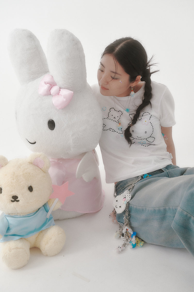 [X YOUNGART] KIDDY&amp;JINI Summer Cubic T-Shirt