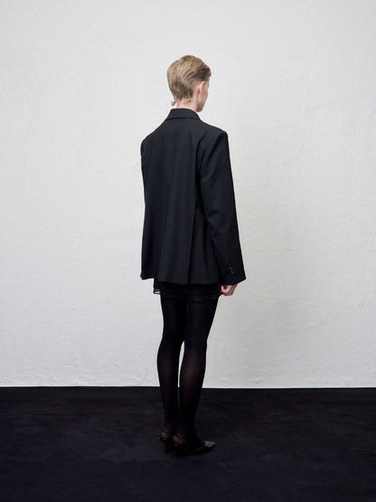 [ARIK. AW] Kaus Pressed single jacket Black
