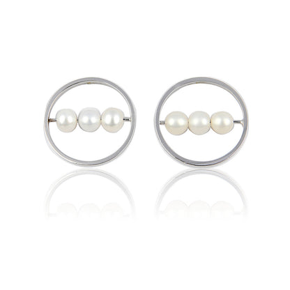 [SUMMER TAG SOL] FRESHWATER PEARL TRAY EARRING