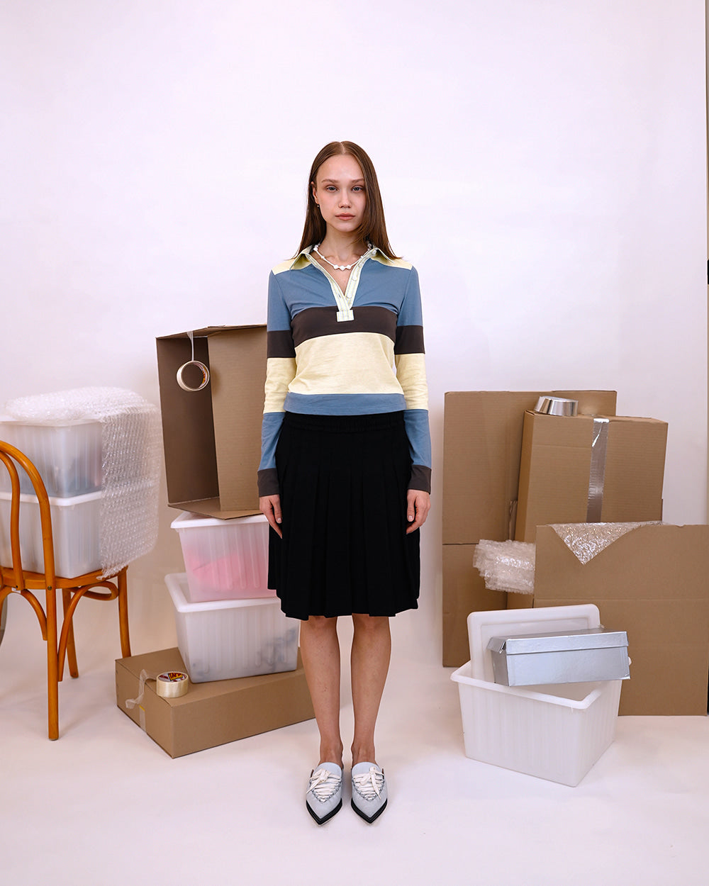 BLOCKED POLO SHIRT Multi