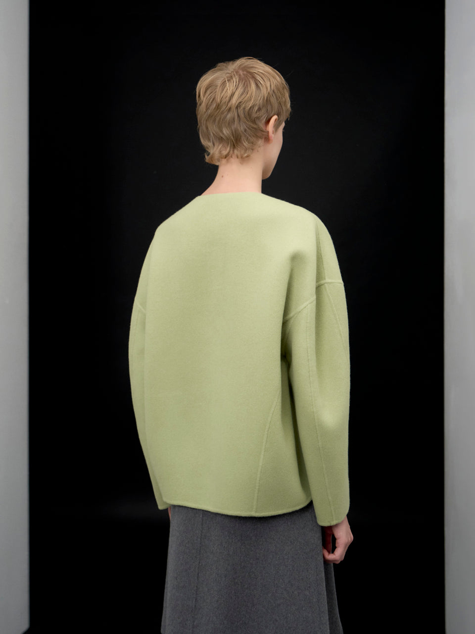 【ARIK. アリク AW】Sarin wool pullover jumper Apple green