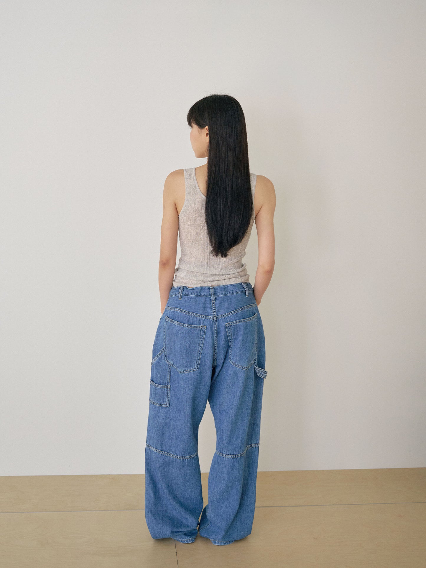 Multi Rib Sleeveless - Gray