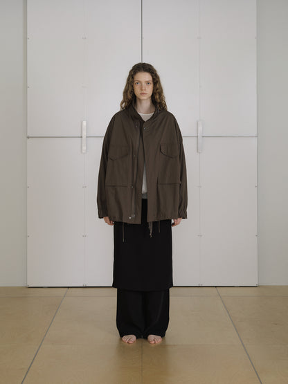 Pocket Detail Jacket - Brown 6