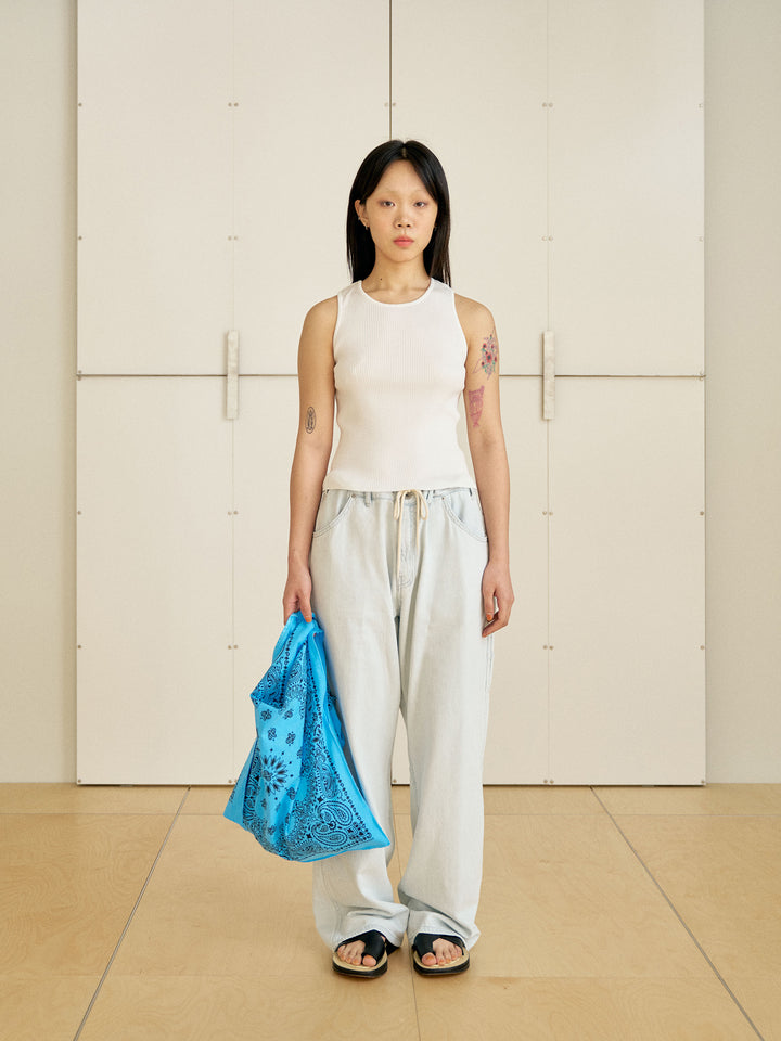 Pigment Square Bag - Blue