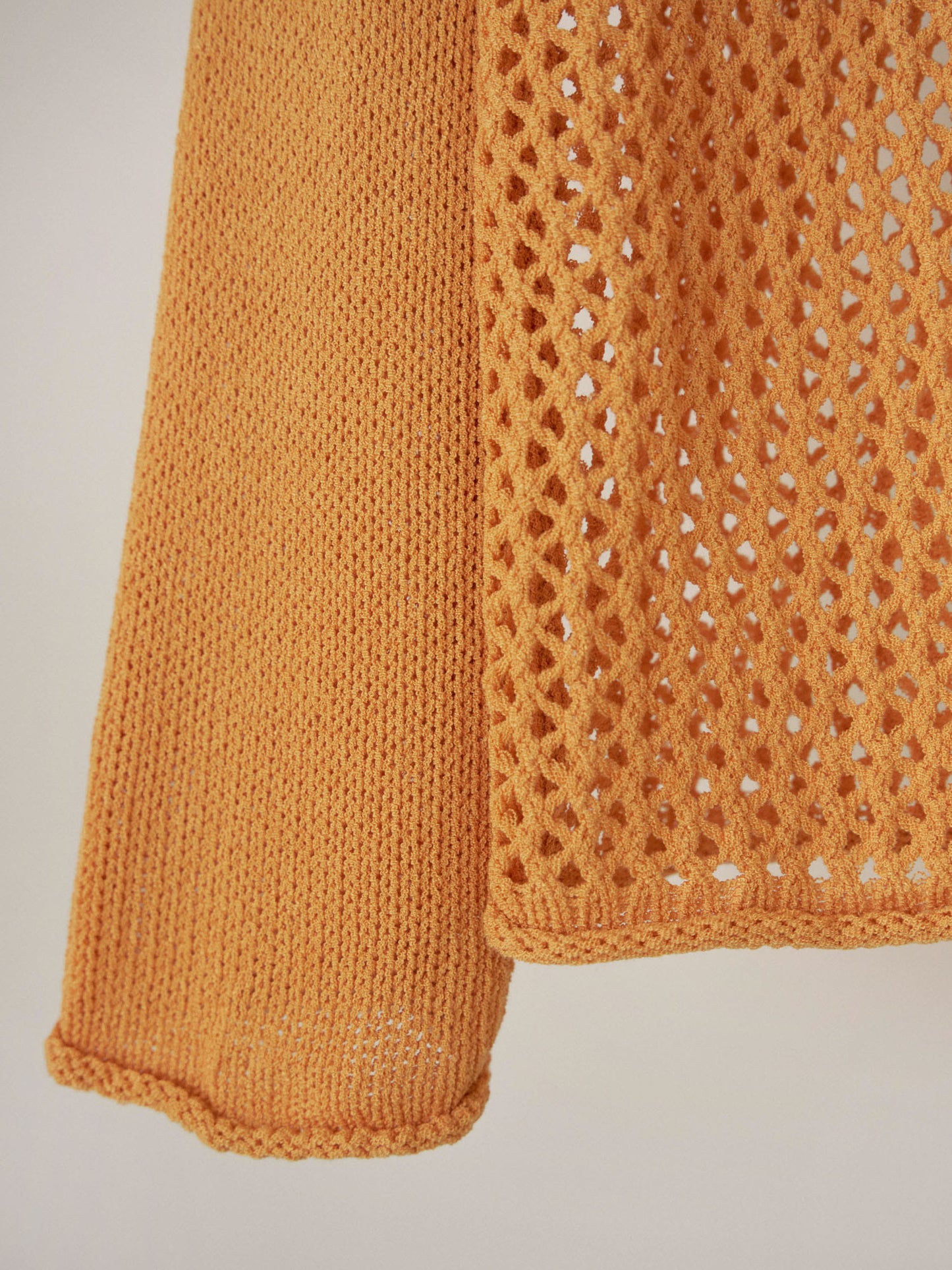 Summer Block Pullover - Orange
