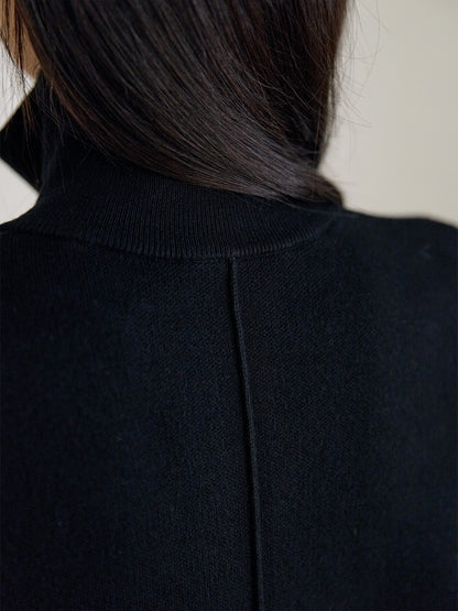 Ray Zip-up Cardigan - Black 12