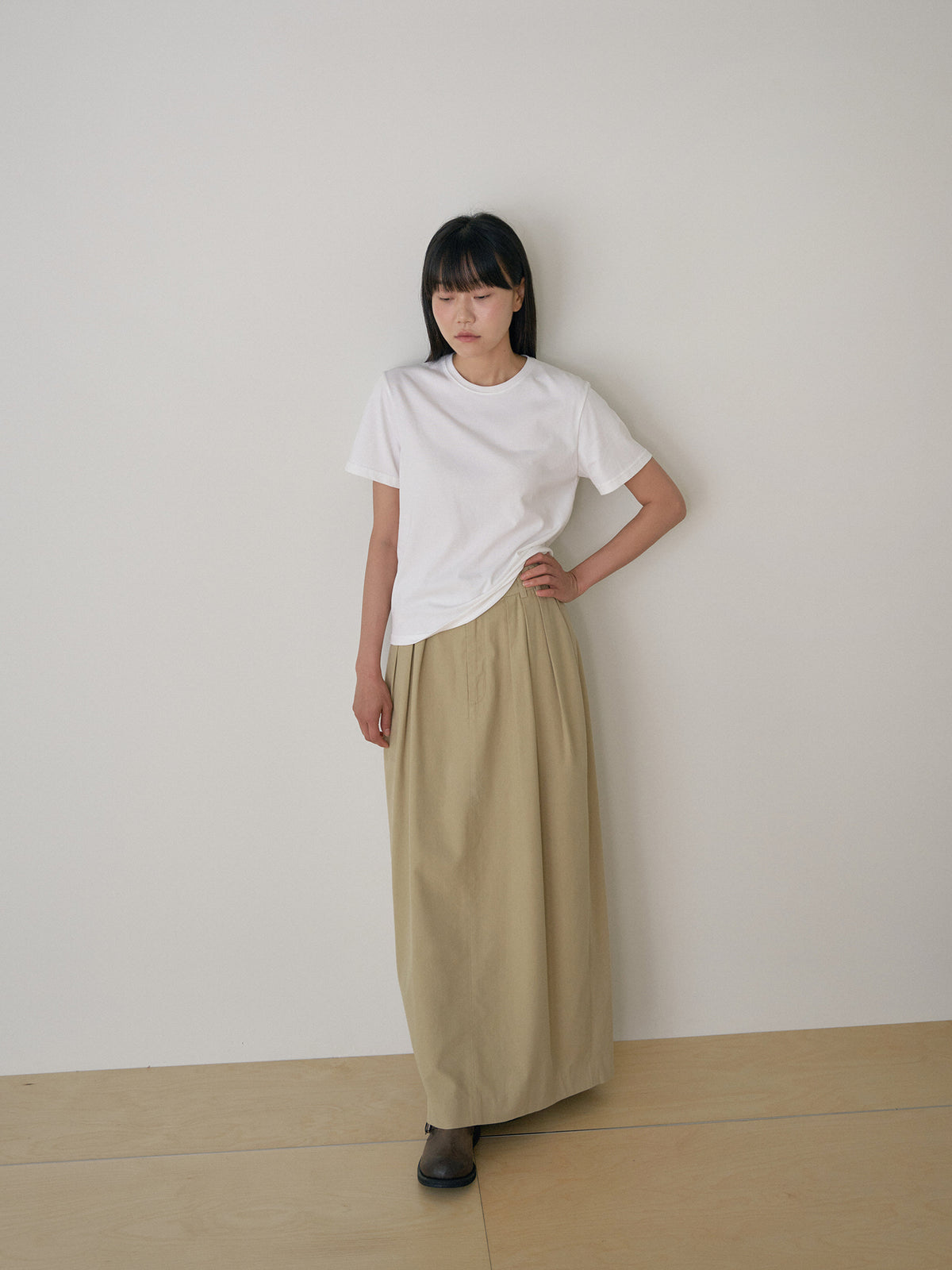 Smooth Short Sleeve - Ivory 2