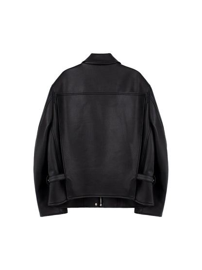 Contemporary Leather Jacket