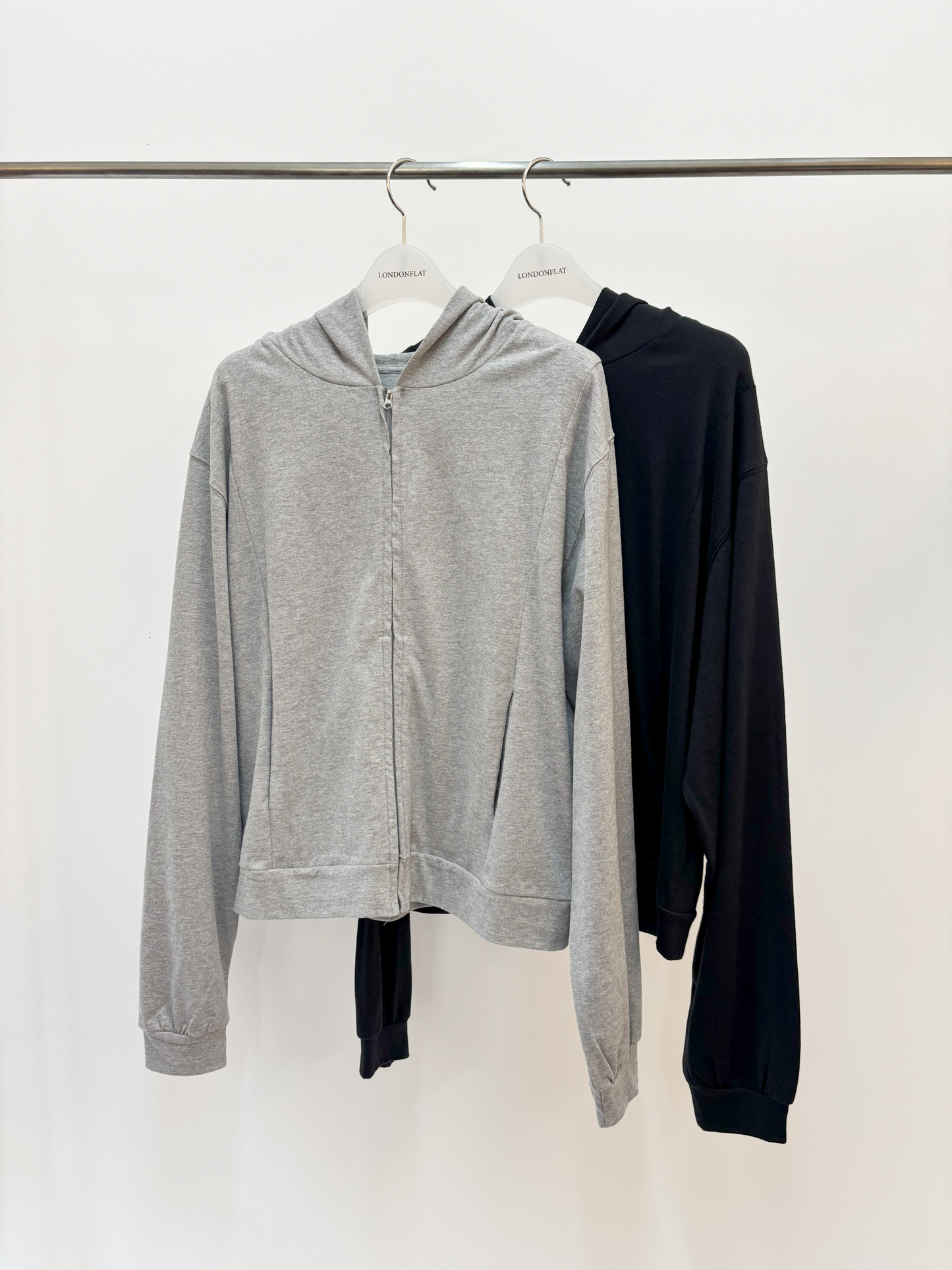 Cotton Zip-up Hoodie