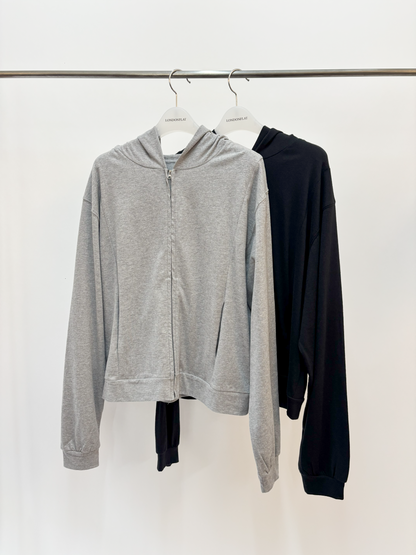 Cotton Zip-up Hoodie