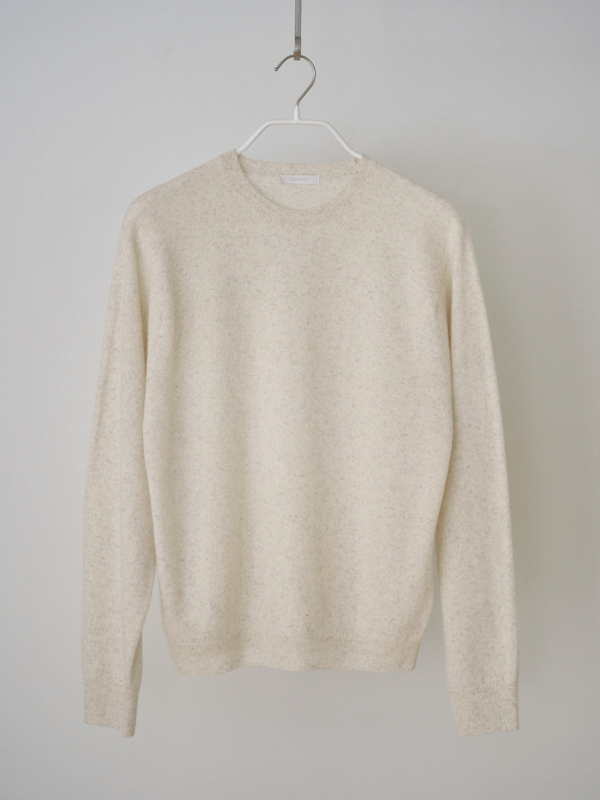 Cashmere Round Pullover - Oatmeal 6
