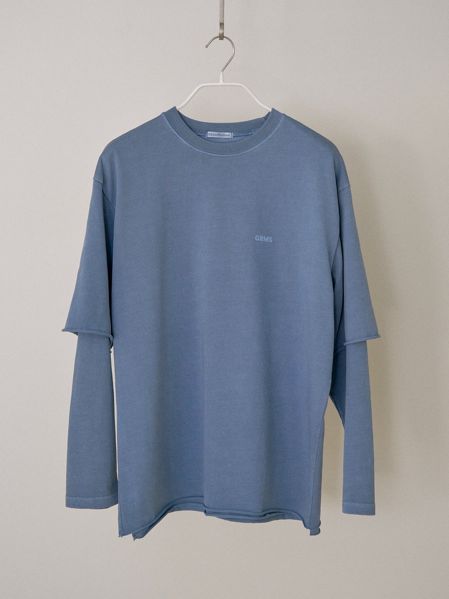 Pigment Layered Long Sleeve - Blue