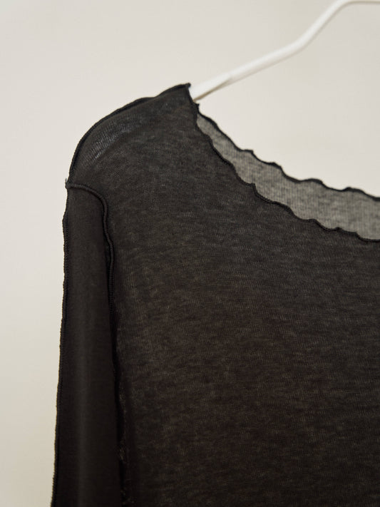 Wave Long Sleeve – Black
