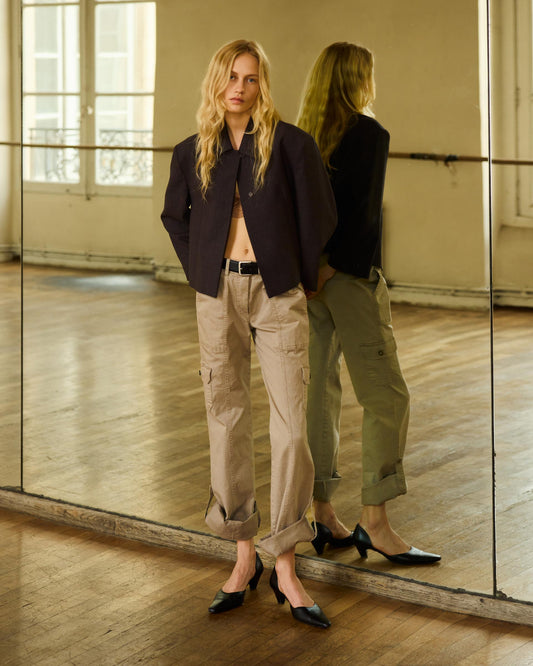 Hidden Short Jacket
