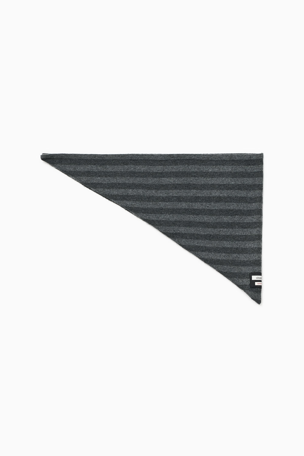 SIGNATURE LABEL KNIT SCARF, STRIPE