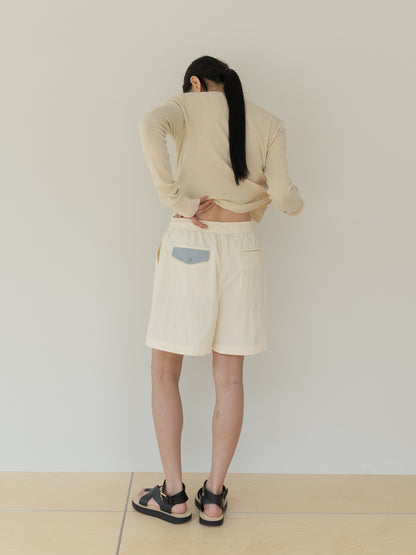 Liptop Harlf Pants-YELLOW