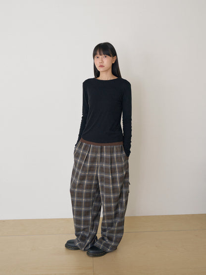 Finger Hole Long Sleeve - Black 8