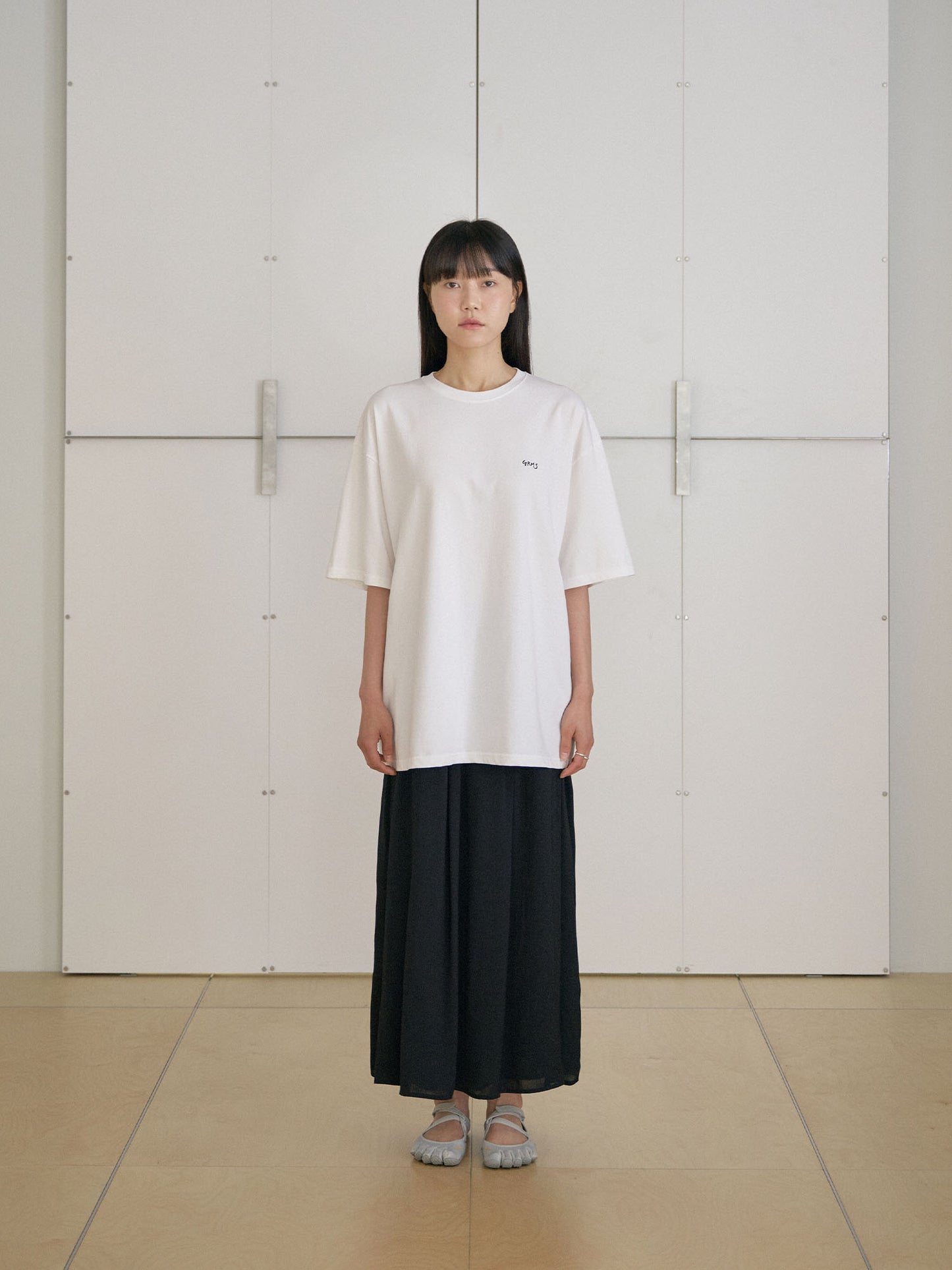 Dot Printing Short Sleeve - Ivory