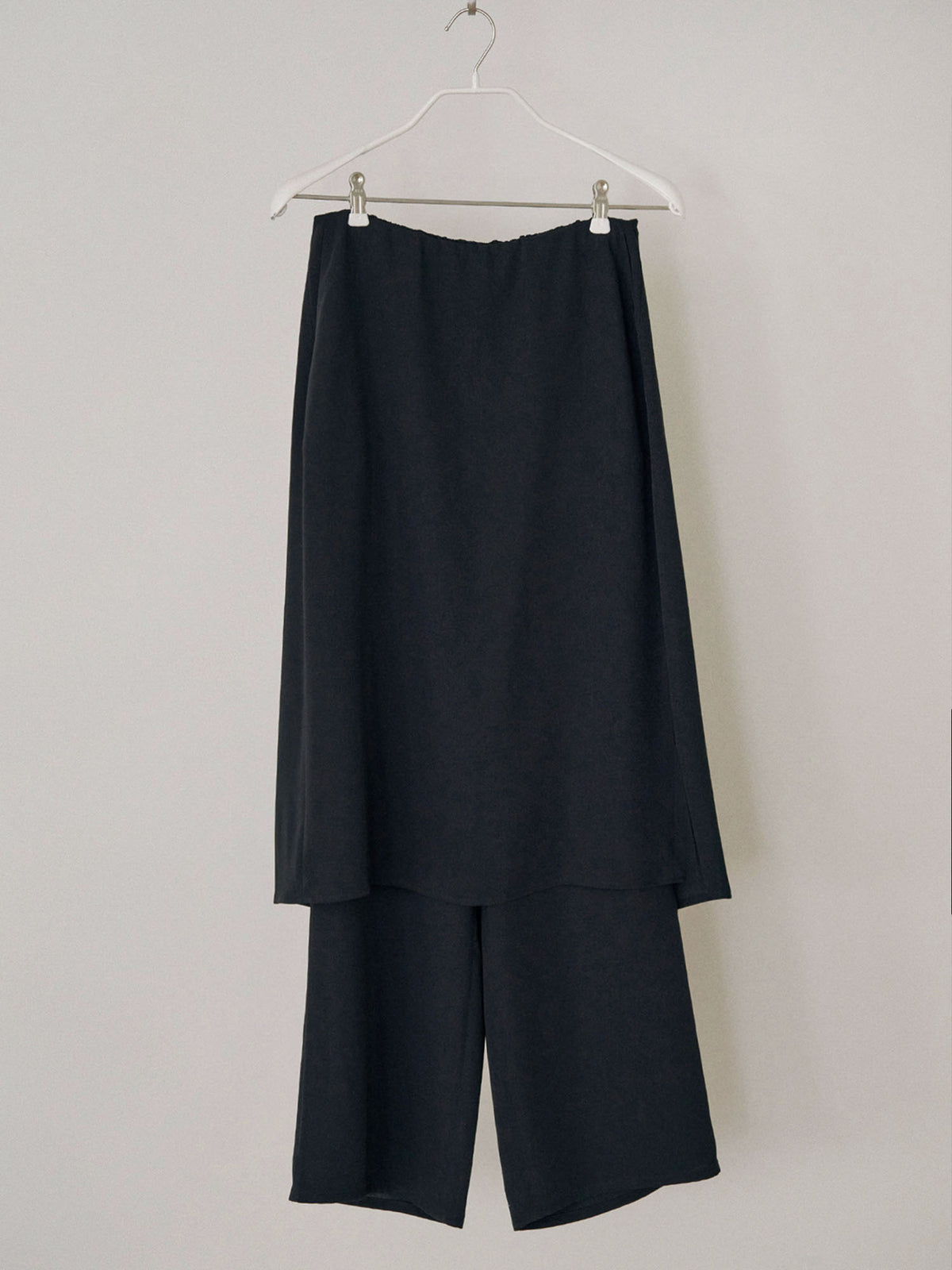 Skirt Overlay Pants - Black 6