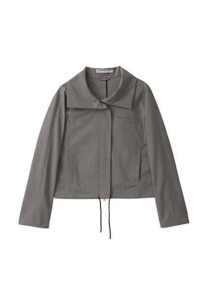 Orb Sleeve Wind Jacket - Brown, Gray