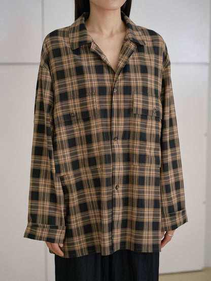 MARAN Check Flap Jacket - Black 商品画像18/21