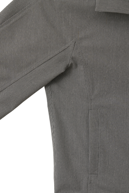 Orb Sleeve Wind Jacket - Brown, Gray
