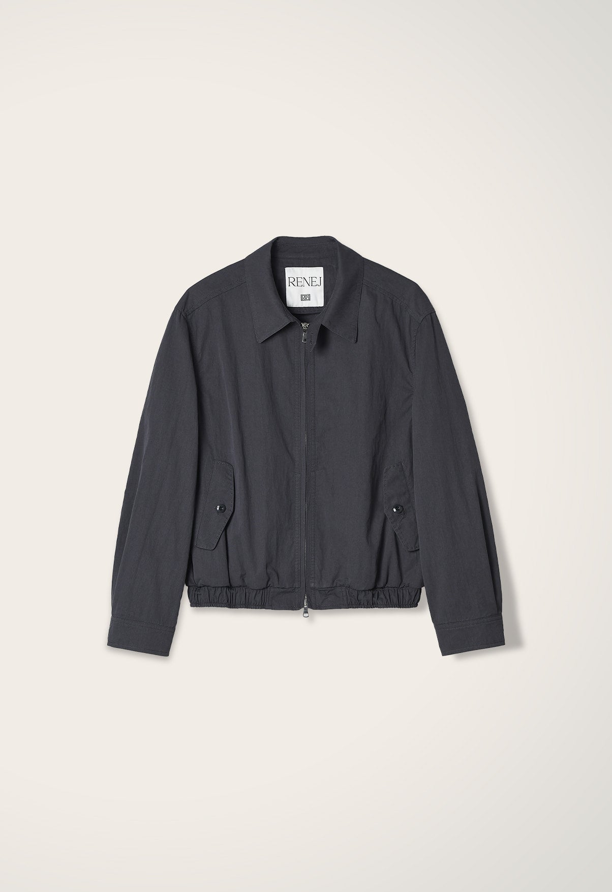 Sand Cotton Blouson CHARCOAL