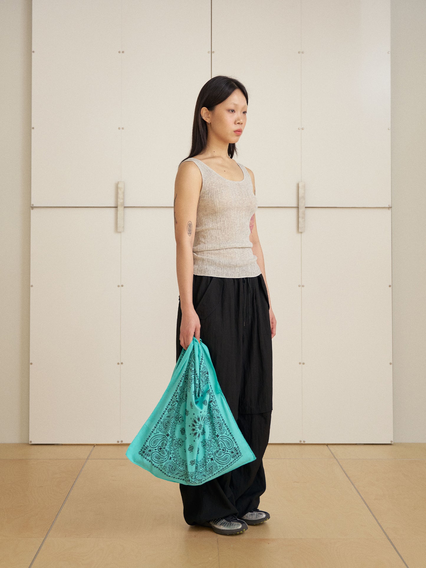 Pigment Square Bag - Green