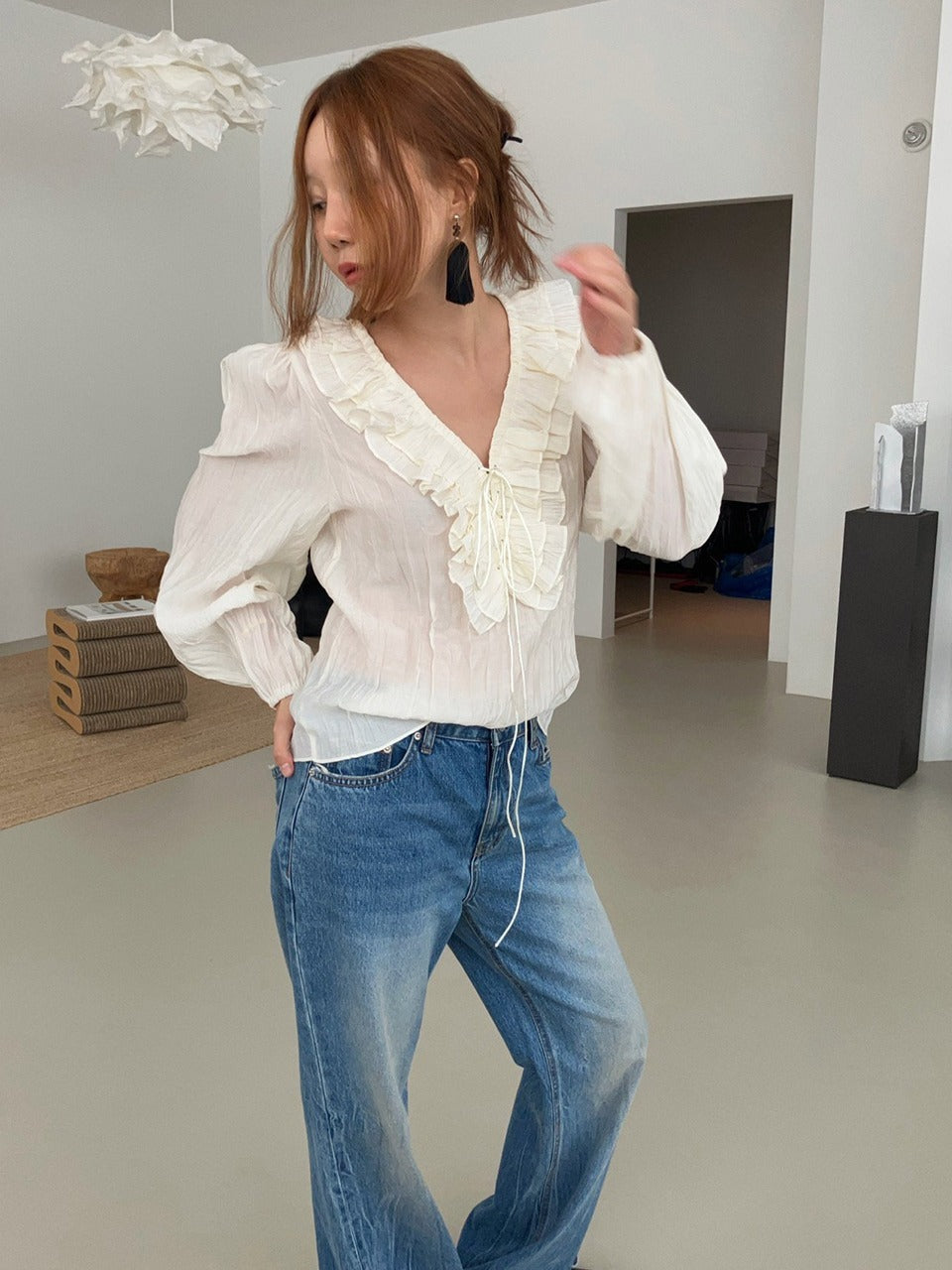 Pumpkin blouse
