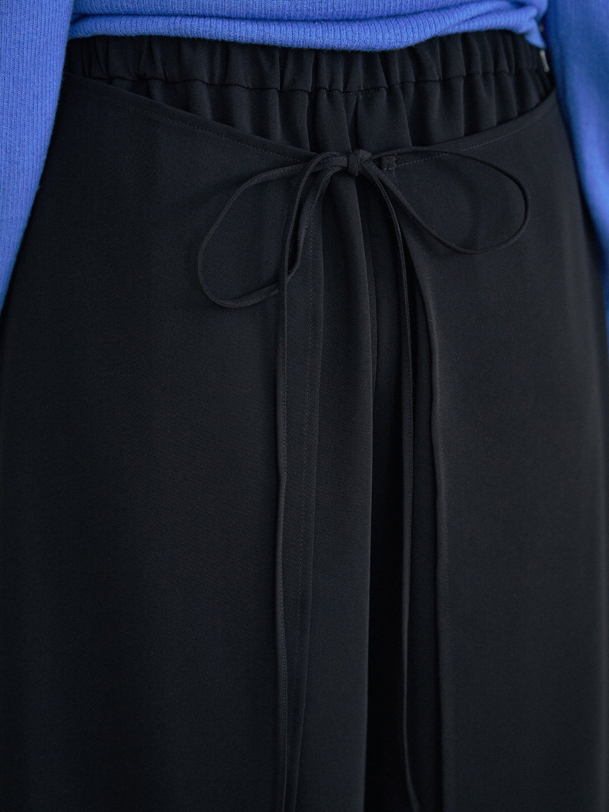 MARAN Skirt Overlay Pants - Black 商品画像16/21