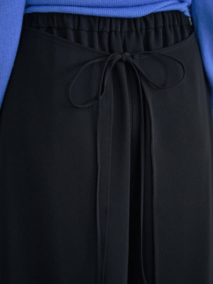 MARAN Skirt Overlay Pants - Black 商品画像16/21