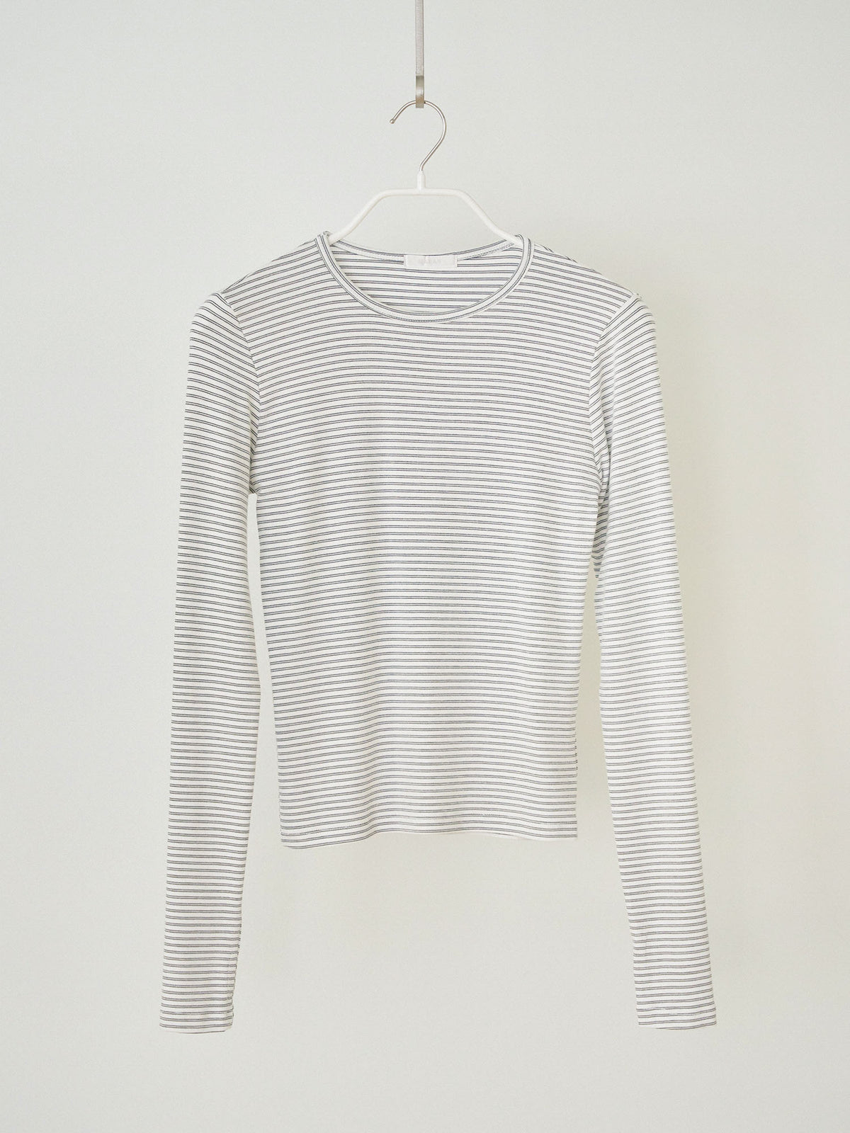 MARAN Rib Stripe Long Sleeve - Ivory 商品画像14/17