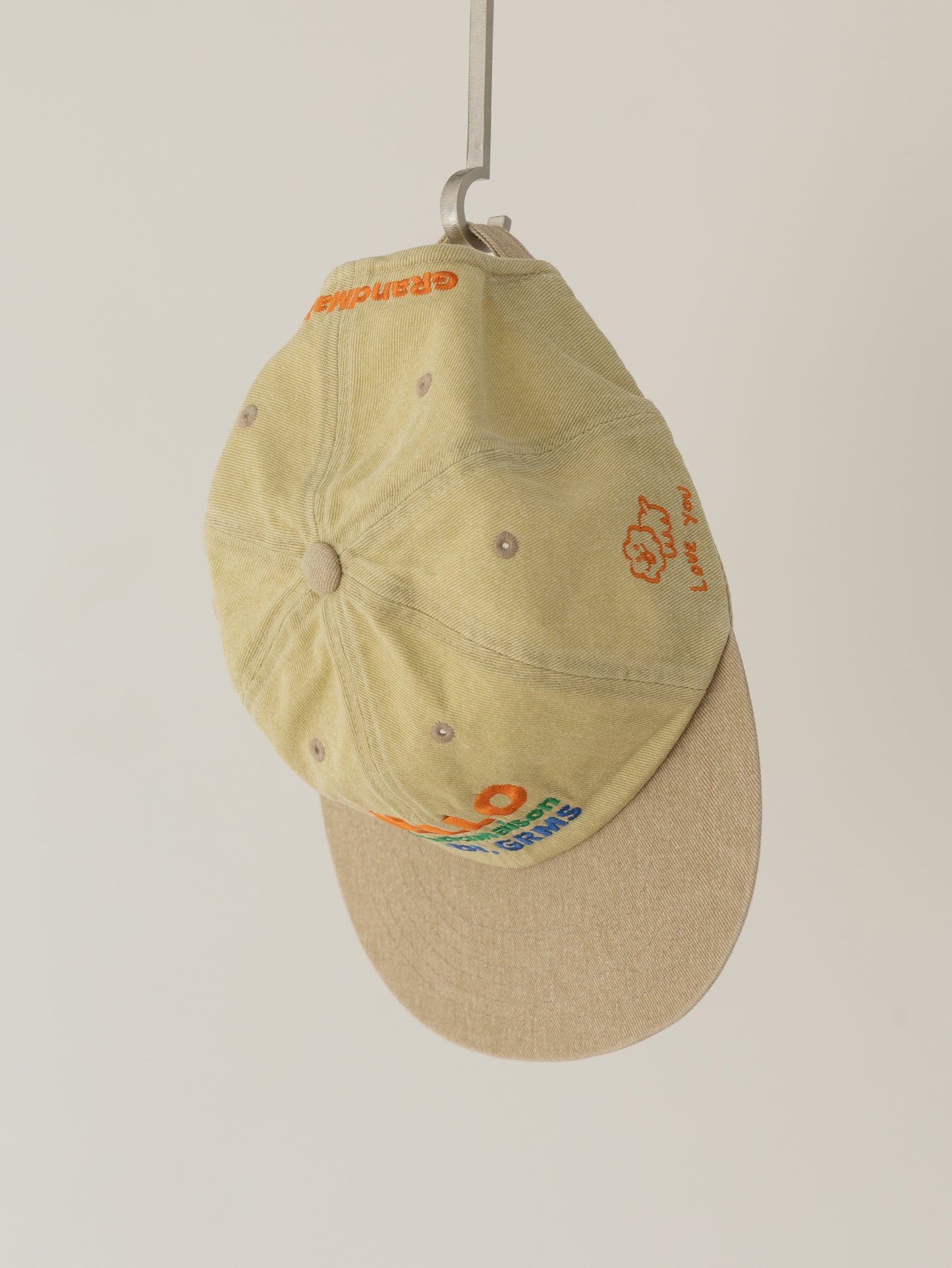 Grand Maison Washed Ball Cap - Yellow