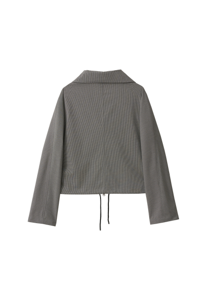Orb Sleeve Wind Jacket - Brown, Gray