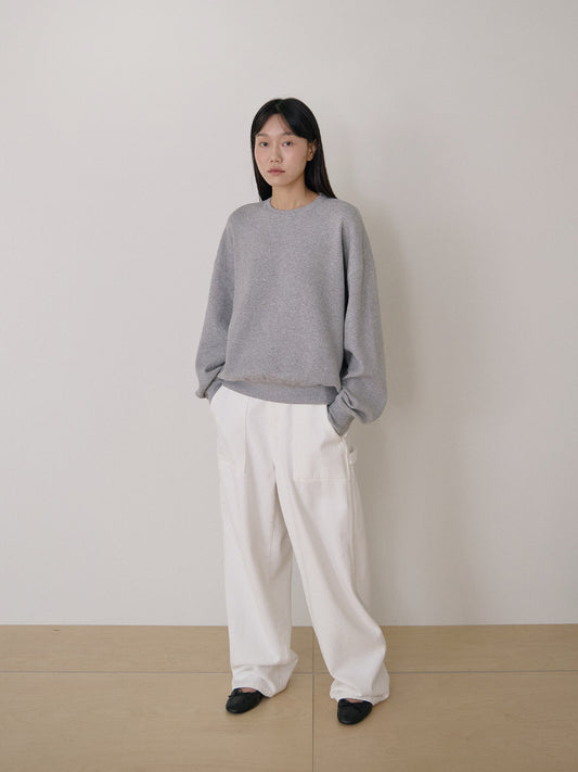 Ray Round Pullover - Gray 5