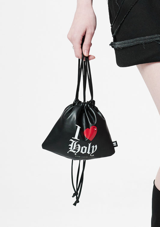 I LOVE HOLY mini pocket bag